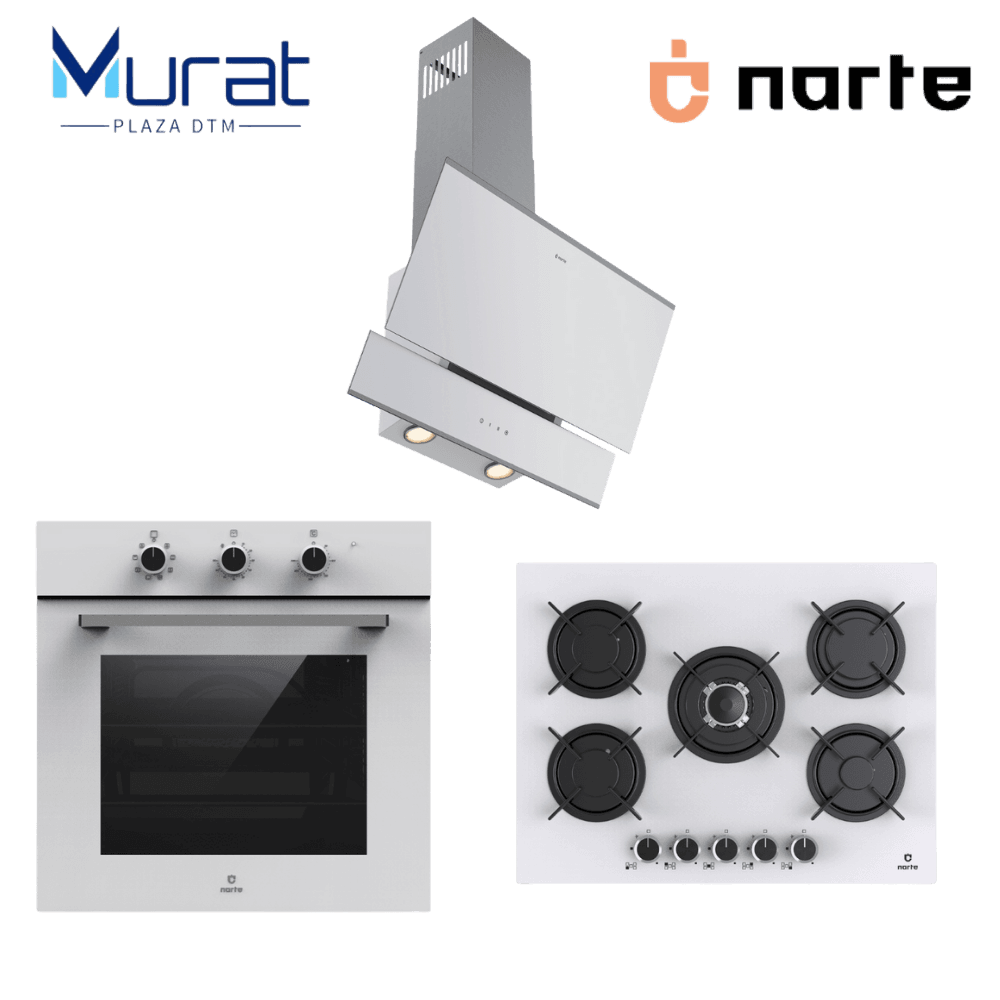 Narte Üçlü Ankastre Set – NT-CG20070B, NT-OV300B, NT-H10060B